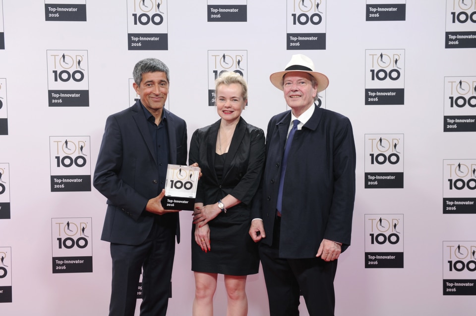 Beim Innovationswettbewerb Top 100 ist die TAO Group aus Stuttgart kürzlich als eines der innovativsten Unternehmen des deutschen Mittelstands ausgezeichnet worden (Foto: KD Busch/compamedia)