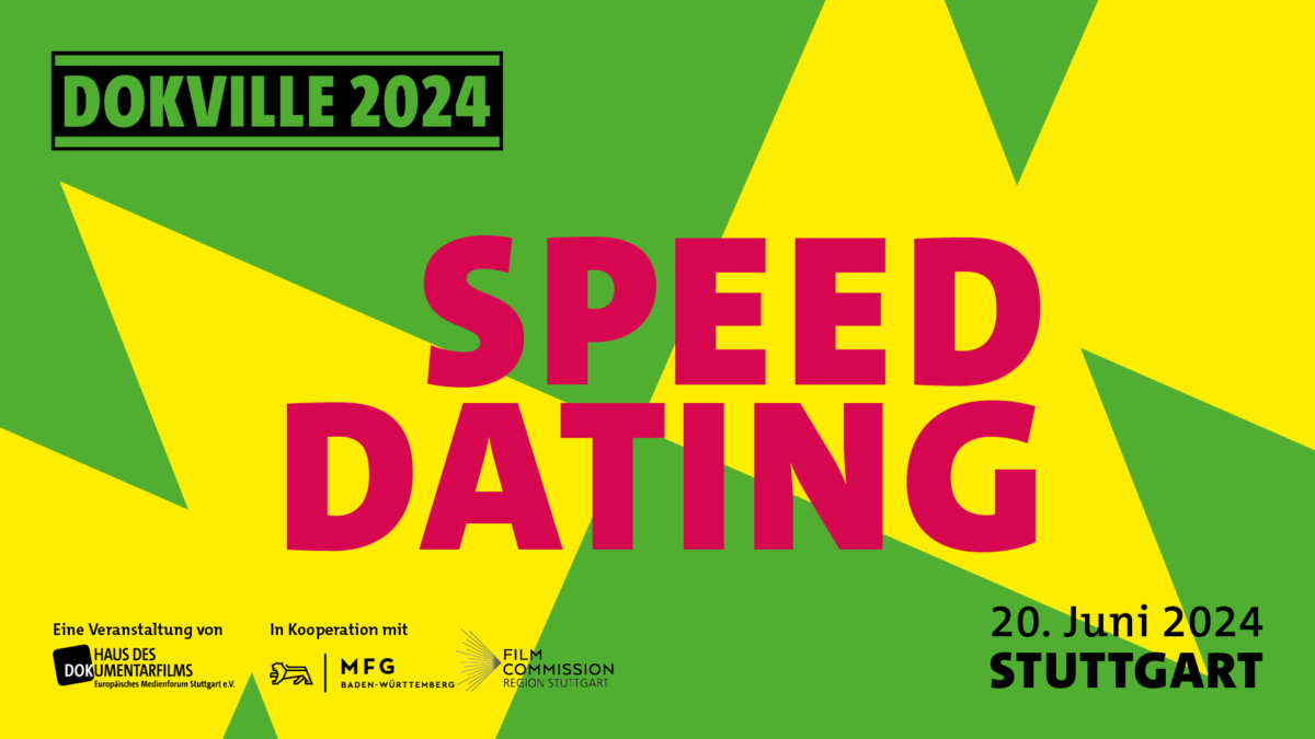 Das erste DOKVILLE Speed-Dating findet in Stuttgart statt