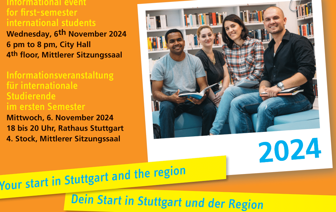 Your start in Stuttgart and the region/Dein Start in Stuttgart und der Region