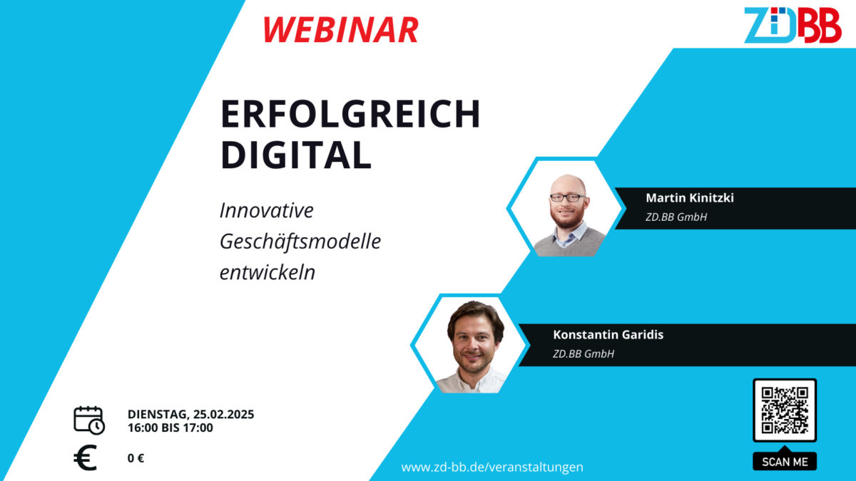 Erfolgreich digital: Innovative Geschäftsmodelle entwickeln