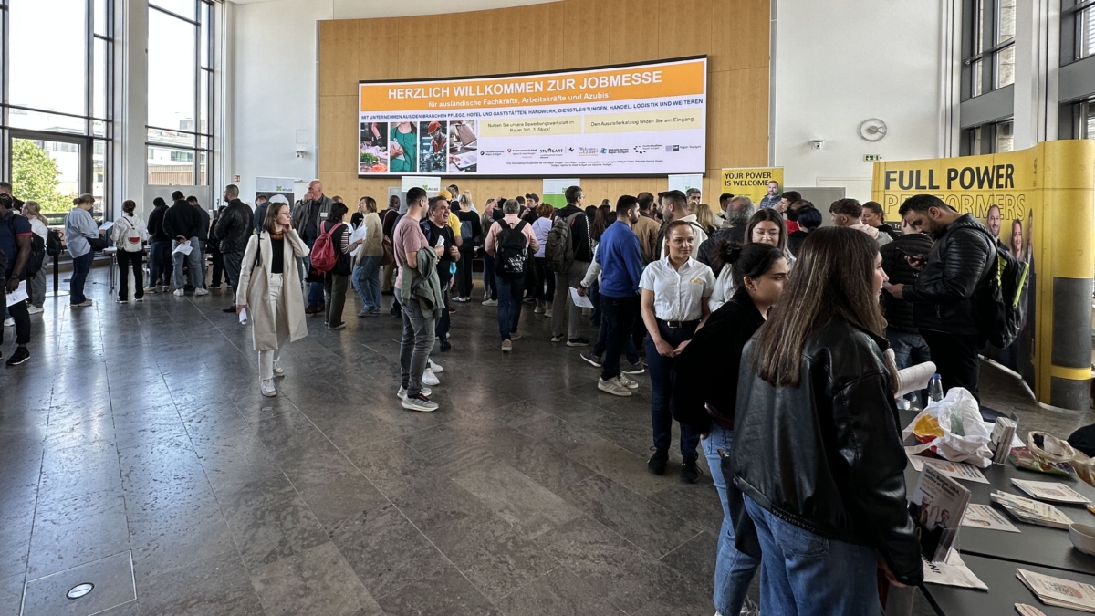 Jobmesse für ausländische Fachkräfte, Auszubildende und Hilfskräfte