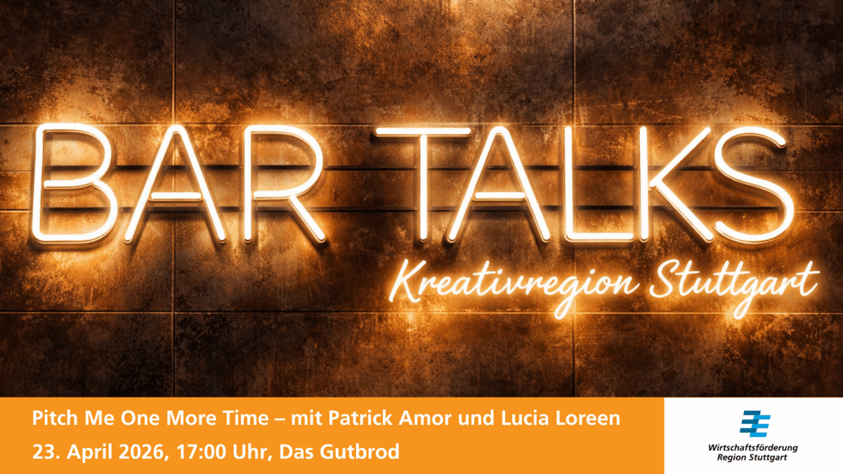 Bar Talks Kreativregion Stuttgart