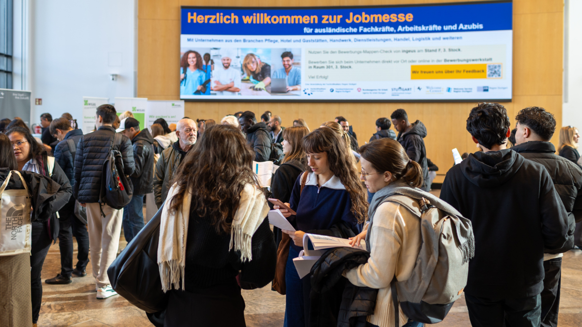 Jobmesse für ausländische Fachkräfte, Auszubildende und Hilfskräfte