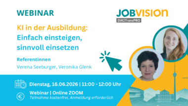 KI in der Ausbildung: Einfach einsteigen, sinnvoll einsetzen