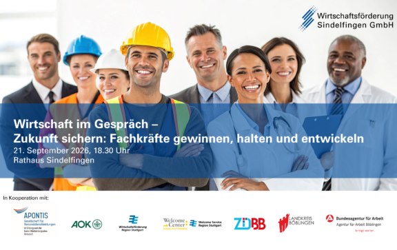 Wirtschaft im Gespräch – Zukunft sichern: Fachkräfte gewinnen, halten und entwickeln