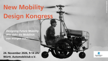 New Mobility Design Kongress: Designing Future Mobility – Wie sieht die Mobilität von morgen aus?