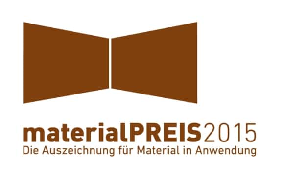 materialPREIS 2015 ausgelobt