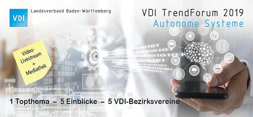 VDI Trendforum 2019 Autonome Systeme