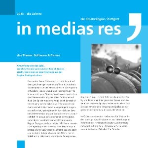 in medias res 10/2013 – Newsletter der Kreativregion