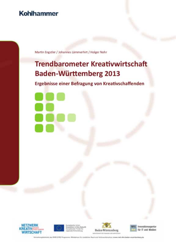 Trendbarometer Kreativwirtschaft 2013